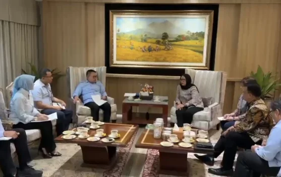 KSP Dudung menerima audiensi pimpinan BGN di Gedung Bina Graha Istana