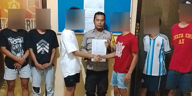 Bhabinkamtibmas mediasi perkelahian remaja di Siantar Martoba