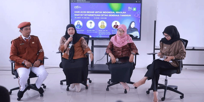Suasana Sekolah Rakyat asrama di Aceh Besar dengan fasilitas dan asrama siswa
