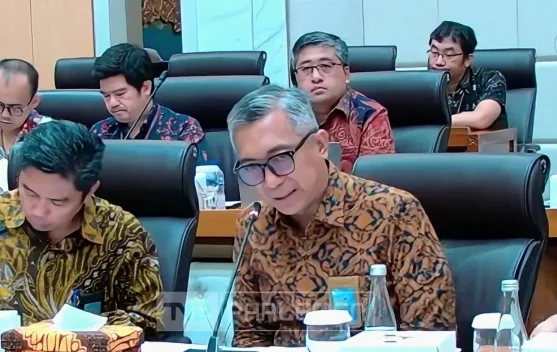 Ilustrasi pembahasan RUU Kawasan Industri di Kompleks Parlemen Senayan