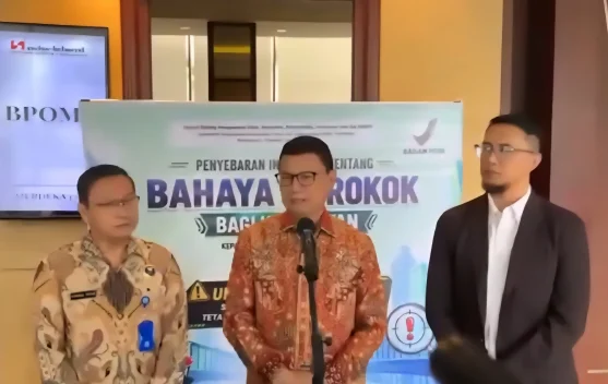 BPOM dan BNN sosialisasi bahaya rokok dan vape kepada pelajar SMA di Tangerang