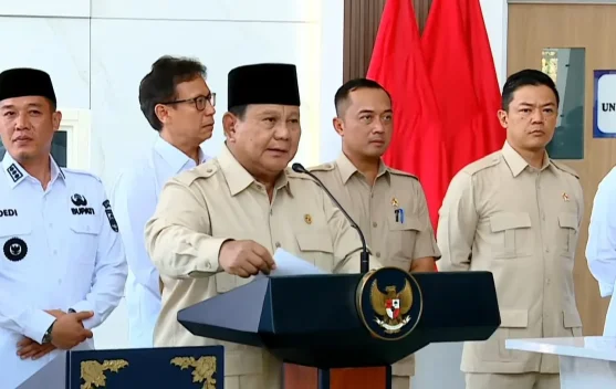 Presiden Prabowo meresmikan RSUD K.H Muhammad Thohir di Krui, Pesisir Barat