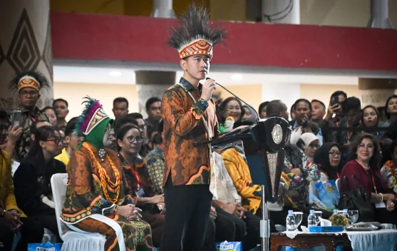 Wapres membuka Pesparawi Nasional XIV di RTP Borarsi Manokwari