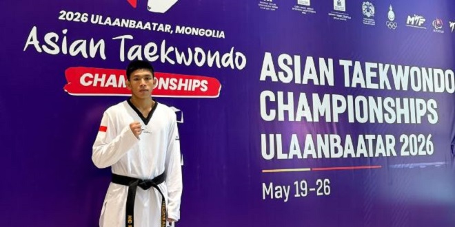 M. Raihan atlet taekwondo Sumut yang lolos kualifikasi Asian Games Nagoya 2026