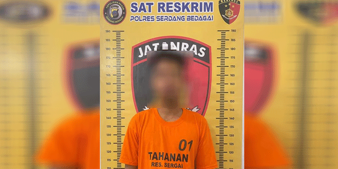 Ilustrasi polisi mengamankan pelaku pencurian mobil pick up di Serdang Bedagai