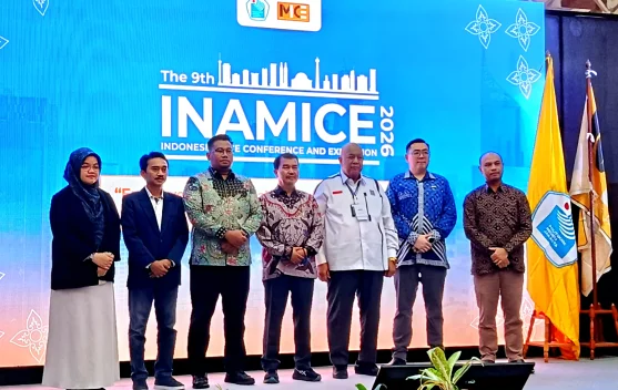 Peserta dan pembicara INAMICE 2026 di Kemang membahas transformasi digital industri MICE
