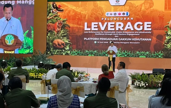 Peluncuran proyek LEVERAGE untuk konservasi hutan dan perlindungan satwa liar di Sumatra