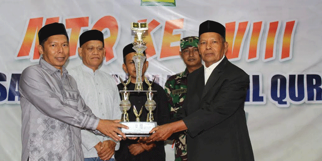 Suasana MTQ ke-8 Kecamatan Baitussalam di Gampong Lam Ujong