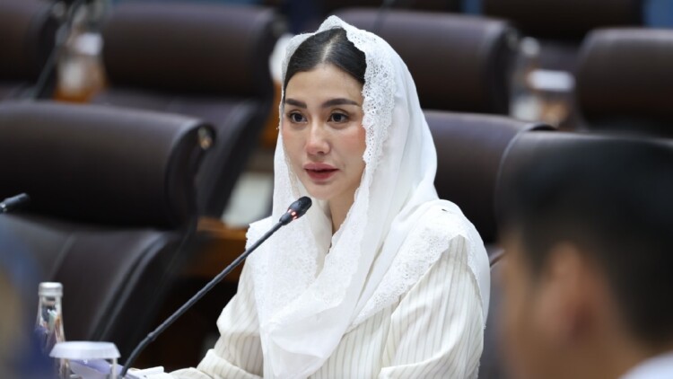 Novita Hardini berbicara di RDPU soal perfilman di Kompleks Parlemen Senayan
