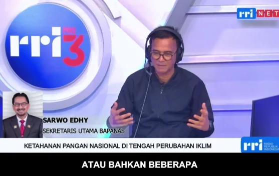 Gudang beras Bulog dan petugas mengelola stok cadangan pangan nasional