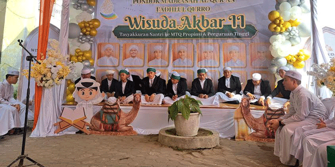 Wisuda Akbar Pondok Madrasah Al-Qur’an Fadhlul Qurro’ di Bandar Khalifah Deliserdang