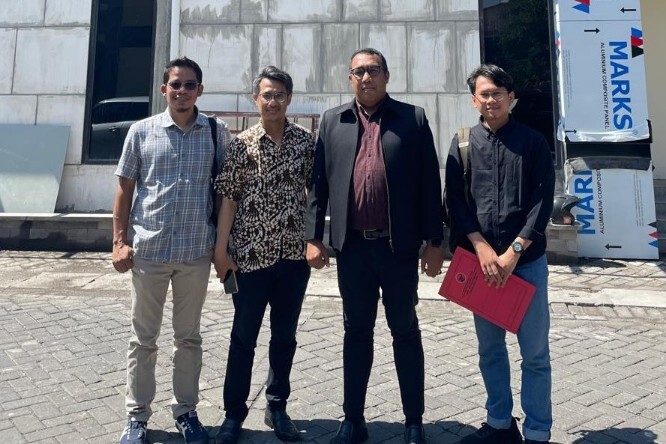 Ilustrasi gedung kepolisian tempat pelaporan kasus di Sidoarjo