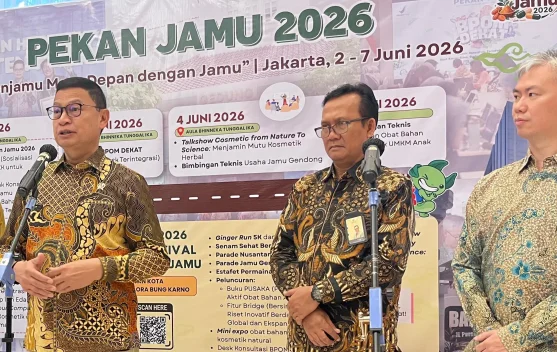 BPOM dan pemangku kepentingan mendukung riset dan hilirisasi jamu pada Kick Off Pekan Jamu 2026 di Jakarta