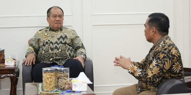 Bupati Asahan menerima audiensi BPS membahas persiapan Sensus Ekonomi 2026