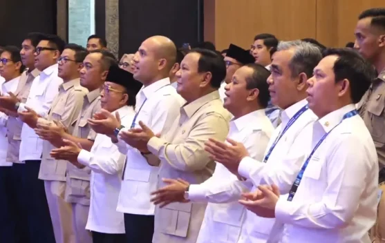 Presiden Prabowo membuka Munas XVIII HIPMI di Bandar Lampung pada 10 Juni 2026