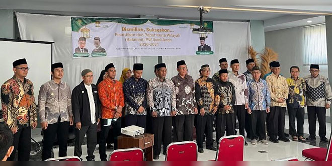 Pelantikan Pengurus Wilayah IKADI Aceh di Banda Aceh, Juni 2026