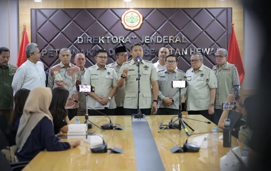 Suasana Rembug Peternak HKTI dengan pejabat, peternak, dan pelaku usaha perunggasan