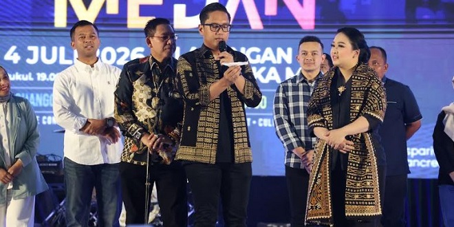 Pengundian Gebyar PBB dan Opsen PKB di Lapangan Merdeka Medan 4 Juli 2026