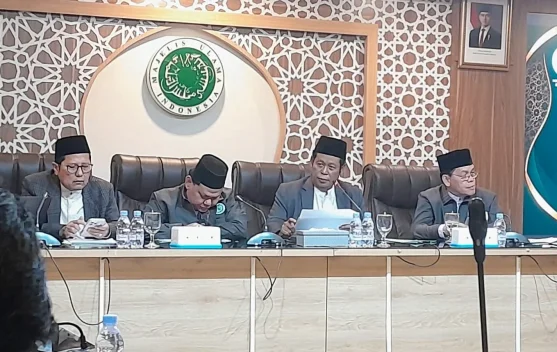 Ilustrasi Kongres Umat Islam Indonesia KUII ke-8 dengan peserta dan pembicara