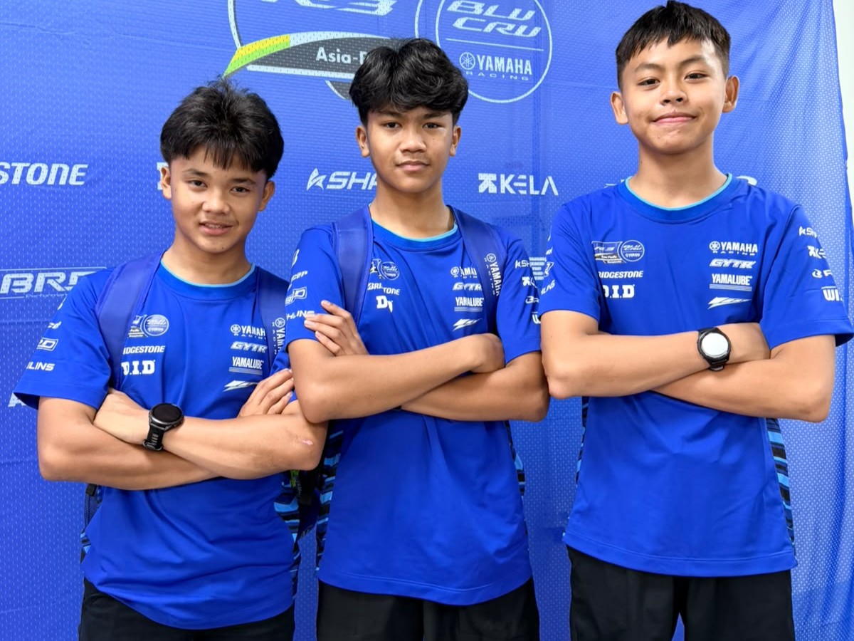 Trio pembalap muda Yamaha Racing Indonesia siap tampil di Seri 3 R3 BLU CRU Mandalika