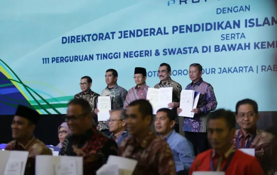 Menteri Agama mendukung penandatanganan kerja sama PERADI dan 112 perguruan tinggi di Jakarta