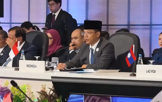 Menteri Luar Negeri Sugiono berbicara pada Pertemuan Menlu EAS ke-16 di Manila