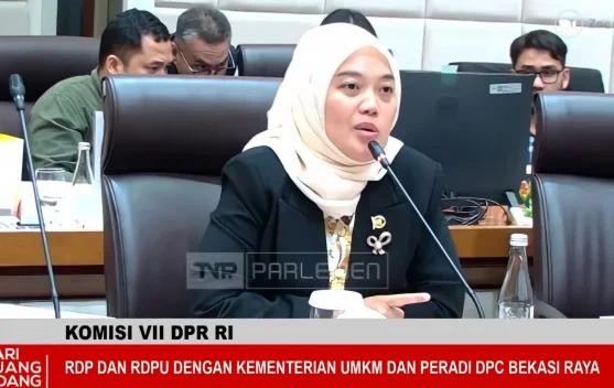 Rapat Komisi VII DPR membahas pembekuan saldo penjual UMKM digital di Kompleks Parlemen