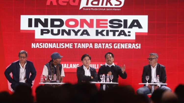 Suko Widodo berbicara di forum Red Talks 2026 di Malang Creative Center