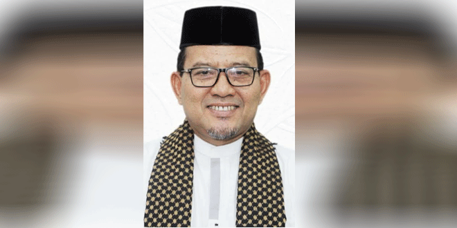 Khatib Kakanwil Kemenag Aceh menyampaikan khutbah tentang keluarga sakinah