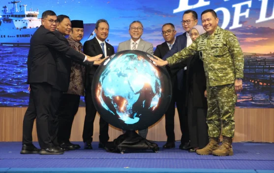 Peresmian Ocean Institute of Indonesia di Ballroom KKP dengan enam menteri hadir