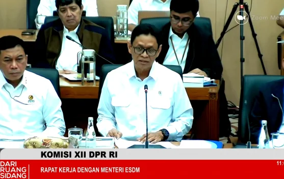 Wakil Menteri ESDM Yuliot Tanjung menyampaikan capaian opini WTP laporan keuangan 2025