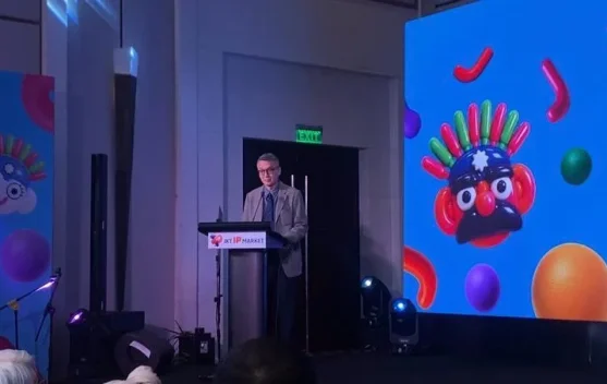 Pameran Jakarta IP Market 2026 menampilkan kreator dan eksibitor IP di Jakarta
