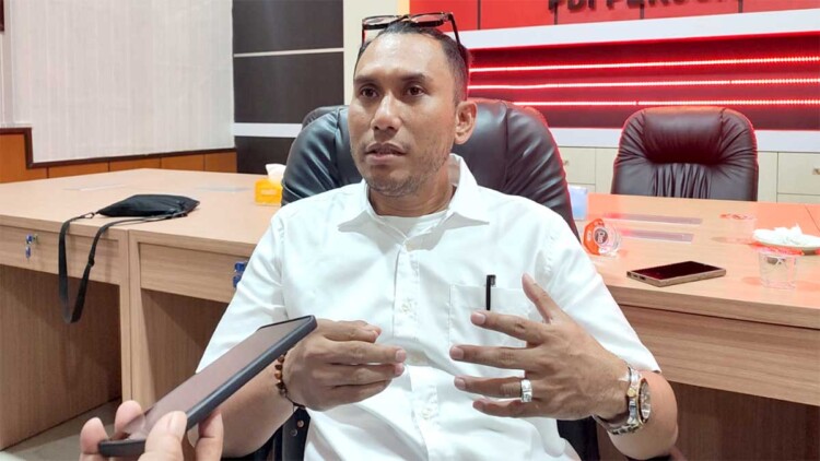Bangunan Pasar Sumedang mangkrak dan tidak beroperasi