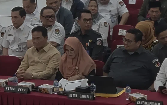 Ilustrasi rapat rekapitulasi data pemilih atau pemutakhiran data pemilih