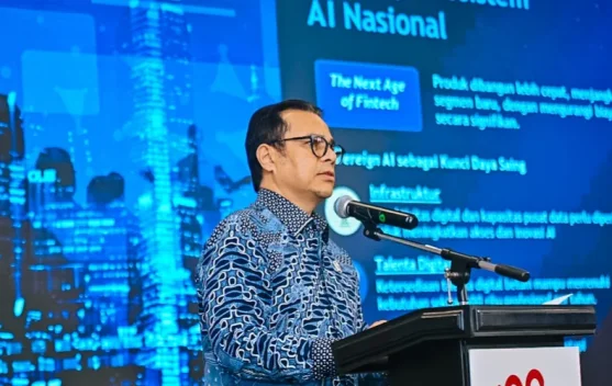 Wamenkomdigi Nezar Patria berbicara soal infrastruktur pendukung AI dan pasir silika