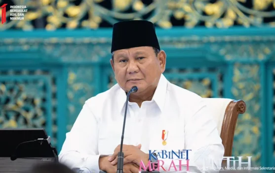 Presiden Prabowo berbicara pada Sidang Kabinet Paripurna di Istana Negara 20 Juli 2026