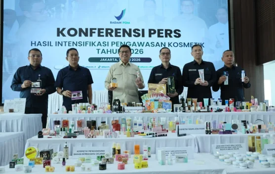 Ilustrasi kosmetik ilegal dan penindakan BPOM