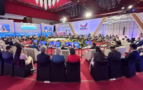 Menteri Luar Negeri Sugiono berbicara pada Pertemuan ke-33 ASEAN Regional Forum di Manila