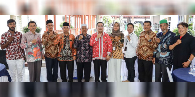 Wali Kota Pematangsiantar menerima tim peneliti Setara Institute di rumah dinas