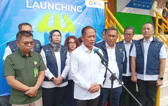 Peluncuran Warung Pangan ID FOOD di Pasar Tebet Timur, Jakarta Selatan, 20 Juli 2026
