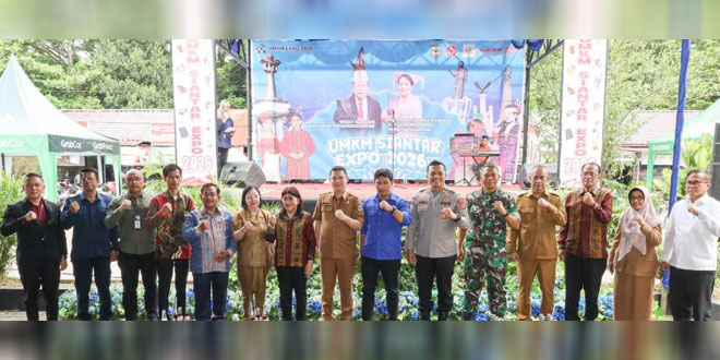 Panggung UMKM Siantar Expo 2026 di Lapangan Parkir Pariwisata Pematangsiantar