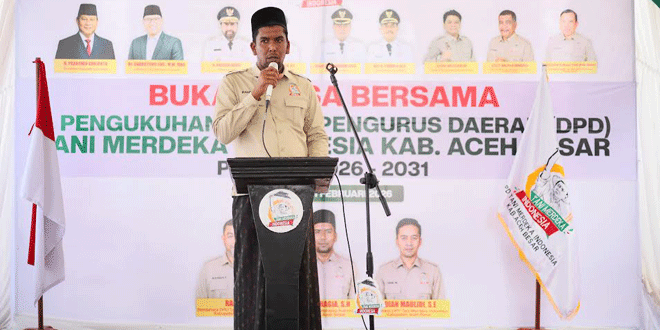 Sudaryono sebagai Kepala Badan Gizi Nasional didukung Tani Merdeka Aceh Besar