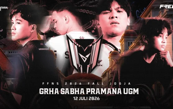 Panggung Grand Finals FFNS 2026 Fall di Grha Sabha Pramana UGM Yogyakarta