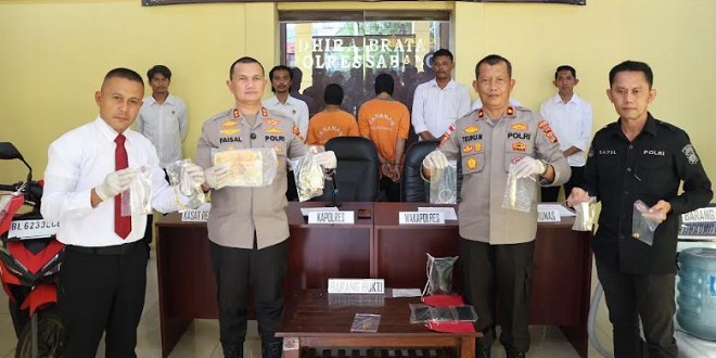 Ilustrasi penyitaan barang bukti kasus pencurian rumah di Sabang
