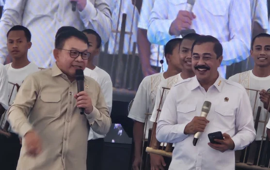 Menteri Imipas dan KSP menyapa anak binaan di LPKA Tangerang