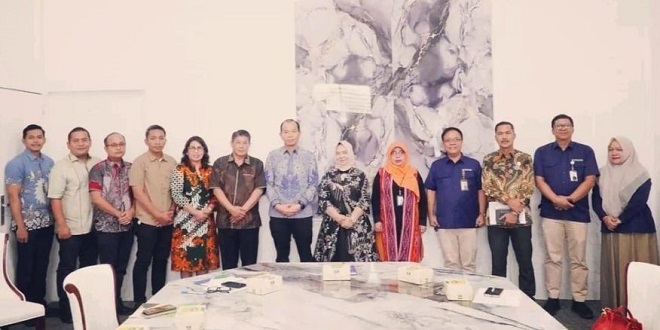 Plt. Bupati Langkat menerima audiensi BPJS Kesehatan di Kantor Bupati Langkat