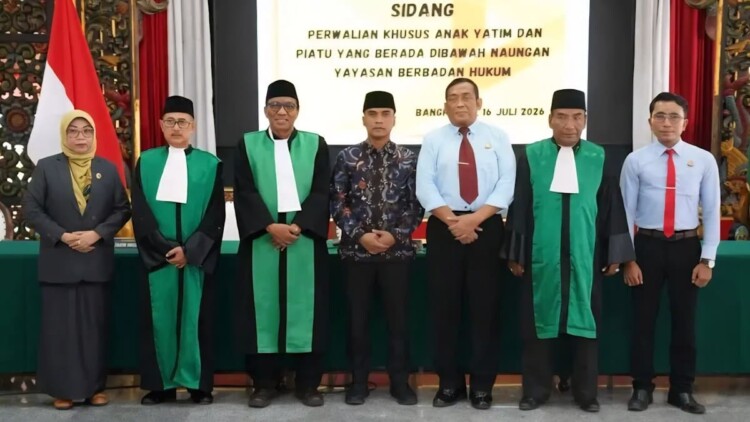 Sidang perwalian terbuka di Pendopo Agung Bangkalan untuk penetapan wali 12 anak