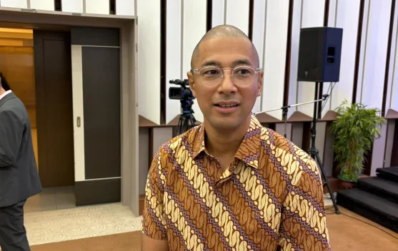 Marcell Siahaan berbicara tentang AI dan regulasi di konferensi ABU IP & Legal Committee