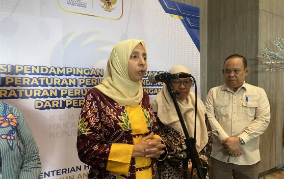 Kegiatan konsinyasi Kementerian HAM tentang evaluasi regulasi dan pendampingan hukum