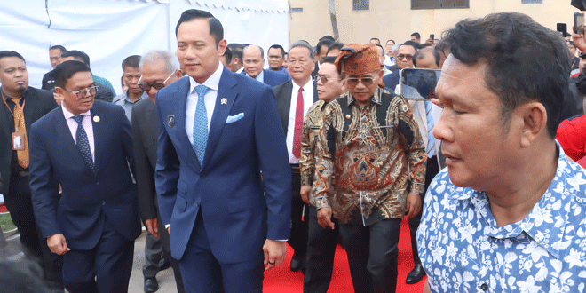 AHY dan Bupati Simalungun hadir pada pembukaan Sinode Besar GPI 2026 di Gedung Rajawali
